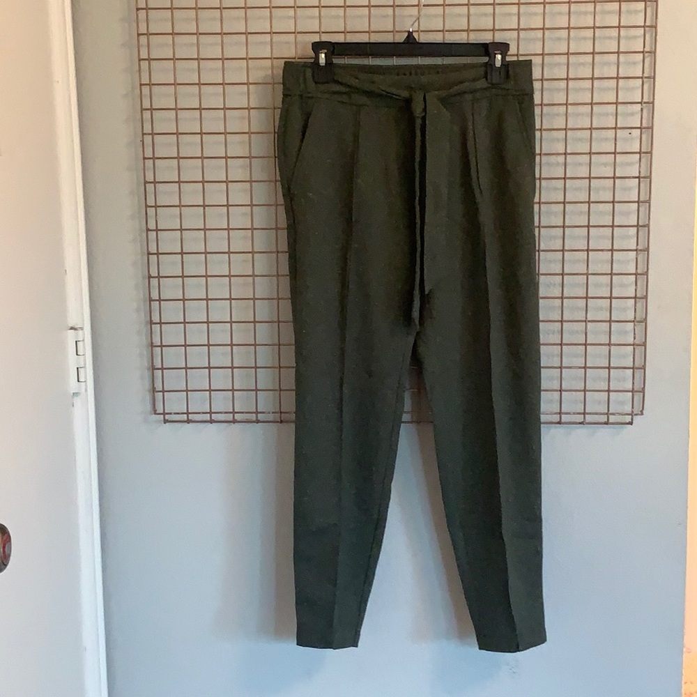 LOFT dark green pants